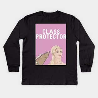 Buffy Summers Class Protector Kids Long Sleeve T-Shirt